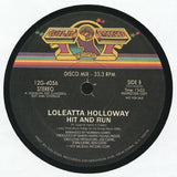Loleatta HOLLOWAY Hit & Run (Walter Gibbons & Joe Claussell mix) (12") Misc US