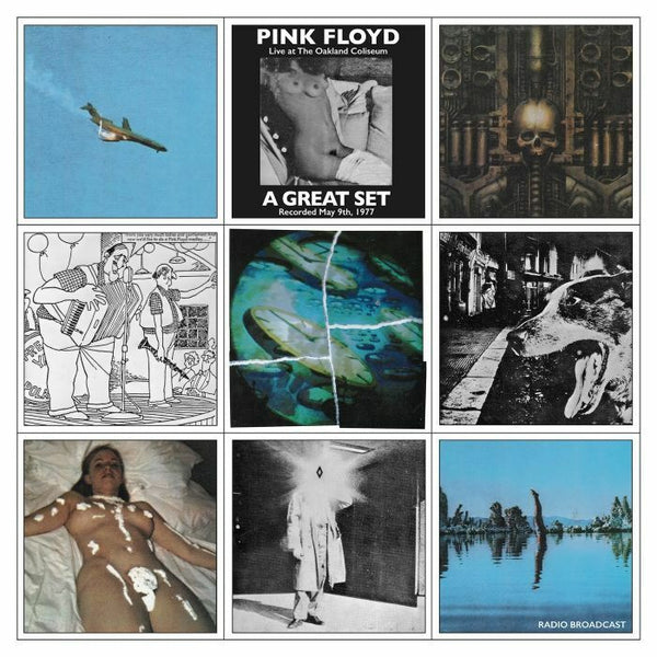 PINK FLOYD Live at the Oakland Coliseum Room On Fire Format: 3xLP