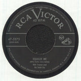 TERNIER & HIS SOLID SAX, Milt Squeeze Me (7") RCA Victor  repro