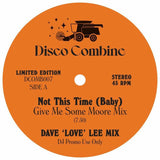 DISCO COMBINE Not This Time (Baby)/Jammin' Up In Smoke (Dave 'Love' Lee Mixes) (12") Disco Combine