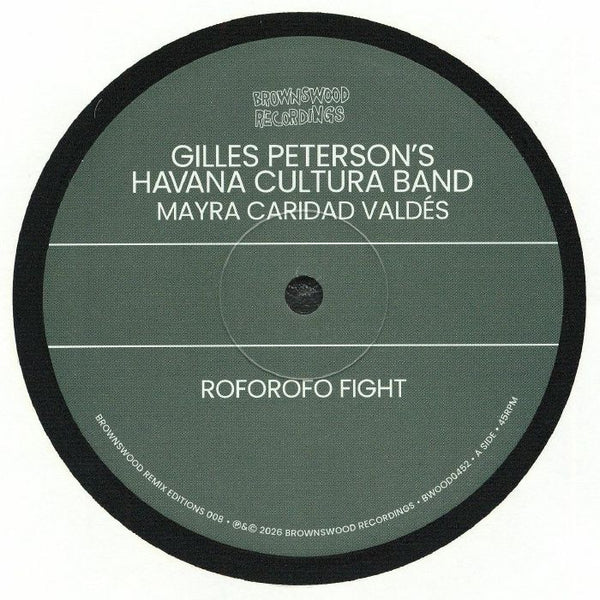 Mayra CARIDAD VALDEZ / GILLES PETERSON'S HAVANA CULTURA BAND Brownswood Remix Editions 008 (12") Brownswood