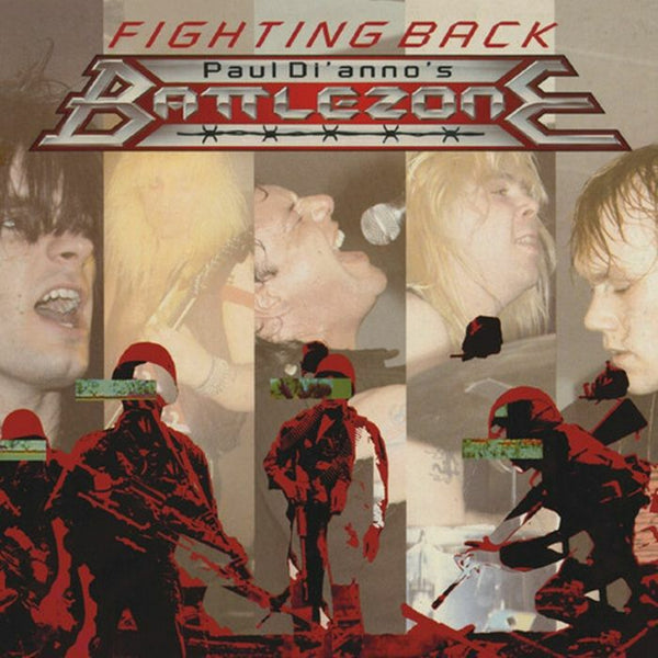 PAUL DI'ANNO'S BATTLEZONE Fighting Back Deko Music US Format: red vinyl LP (indie exclusive)