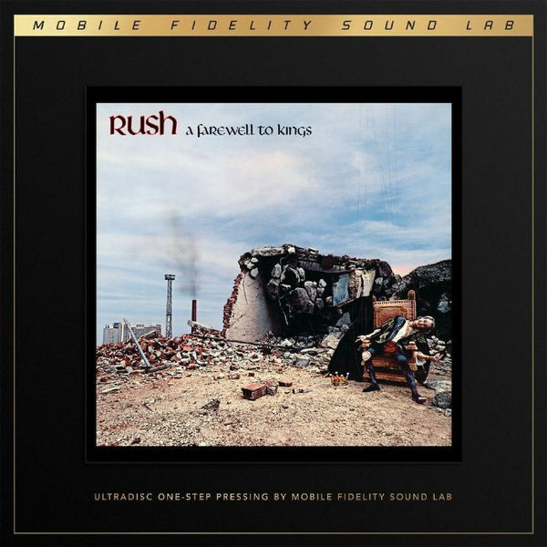 RUSH A Farewell To Kings (reissue) Mobile Fidelity Sound Lab US Format: limited 180 gram audiophile ultradisc one-step vinyl 2xLP box set (plays at 45RPM)