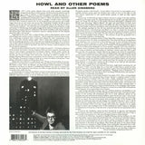 Allen GINSBERG Allen Ginsberg Reads Howl & Other Poems (reissue) (limited green vinyl LP) Craft