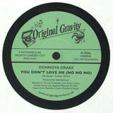 Donnoya DRAKE / PRINCE ALPHONSO & THE FEVER You Don't Love Me (No No No) (7") Original Gravity