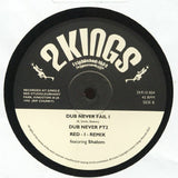 HENRY & LOUIS Jah Never Fail I: The Red I Remixes (10") 2 Kings