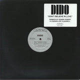 DIDO Don't Believe In Love (heavyweight pink vinyl 12") Misc US