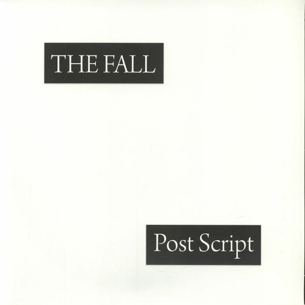 The FALL Post Script (limited numbered white vinyl LP) Cog Sinister