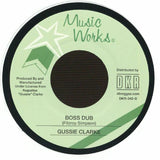 MIGHTY DIAMONDS / GUSSIE CLARKE Want To Know The Boss (7") Music Works Jamaica