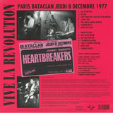 Johnny THUNDERS & THE HEARTBREAKERS Vive La Revolution (remastered) (limited clear red vinyl LP) Skydog