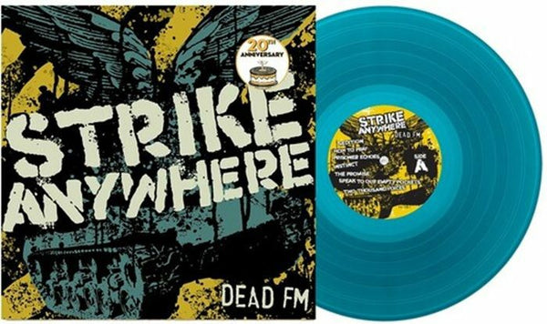 STRIKE ANYWHERE Dead FM (20th Anniversary Edition) (translucent sea blue vinyl LP + insert) Fat Wreck Chords US