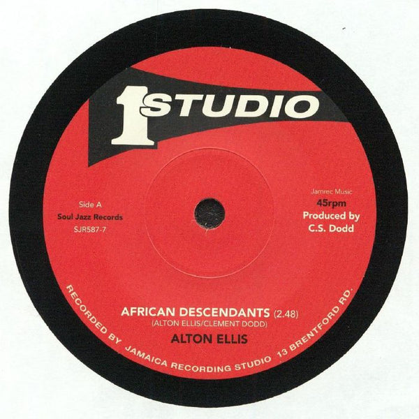 Alton ELLIS / FREEDOM SINGERS African Descendants (7") Soul Jazz