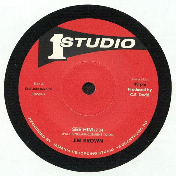 Jim BROWN / DUB SPECIALIST See Him (7") Soul Jazz