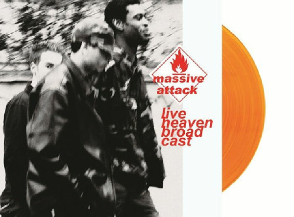 MASSIVE ATTACK Live In Heaven Broadcast: Live At The Heaven Thunderball, Stockholm May 18th, 1998 (orange vinyl LP)