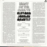 CLIFFORD JORDAN QUARTET Night Of The Mark VII (remastered) (gatefold 180 gram vinyl LP + insert) Time Traveler