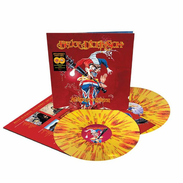 Bruce DICKINSON Accident Of Birth (National Album Day 2026) [red & yellow splattered vinyl 2xLP] Sanctuary US