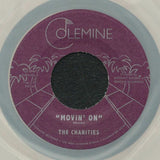 The CHARITIES Movin' On (silver marbled vinyl 7") Colemine US