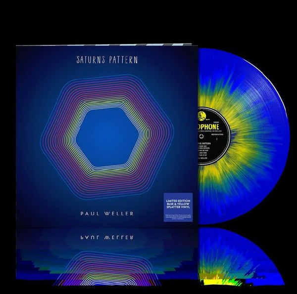 Paul WELLER Saturns Pattern (National Album Day 2026) Warner Format: blue & yellow splattered vinyl LP