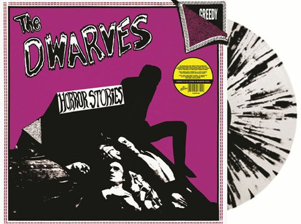The DWARVES Horror Stories (reissue) Hey Suburbia Format: limited black splattered vinyl LP