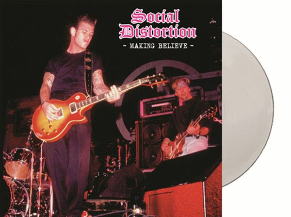 SOCIAL DISTORTION Making Believe: Live At CBGB's NYC February 24th 1992 FM Broadcast (white vinyl LP) Cough Cool Italy