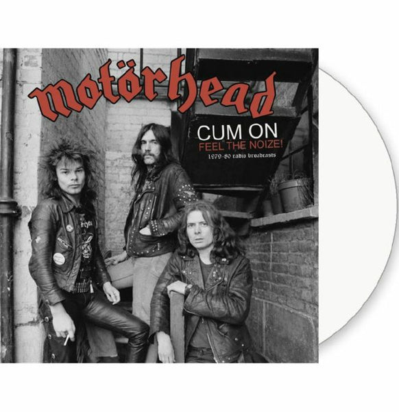 MOTORHEAD Cum On Feel The Noize: Popmeeting Festival 1980 / London Paris Theatre 1979 Fm Broadcasts Cough Cool Italy Format: white vinyl LP