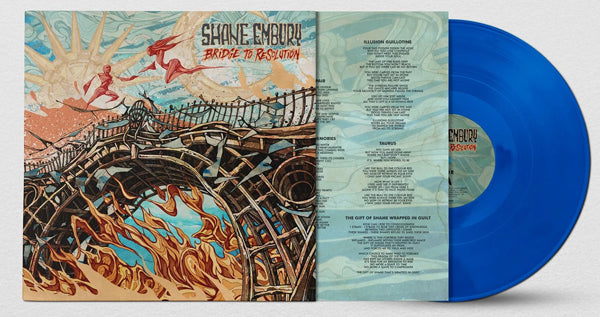 SHANE EMBURY BRIDGE TO RESOLUTION - BLUE VINYL EDITION Vinyl LP