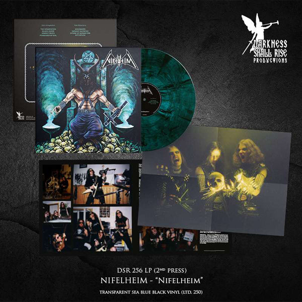 NIFELHEIM NIFELHEIM (TRANSPARENT SEA BLUE BLACK VINYL) Vinyl LP