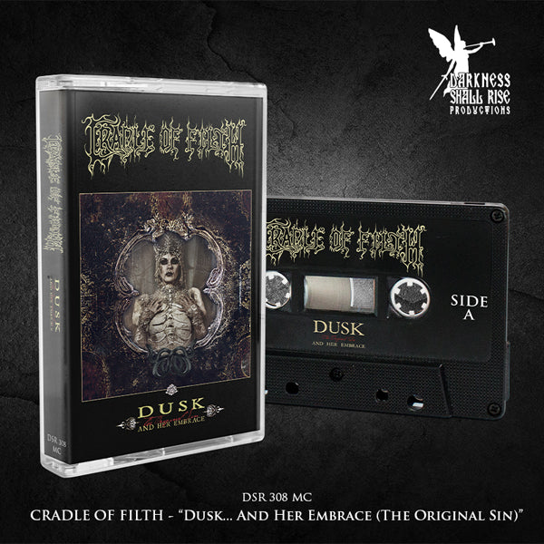 CRADLE OF FILTH DUSK AND HER EMBRACE (THE ORIGINAL SIN) Music Cassette