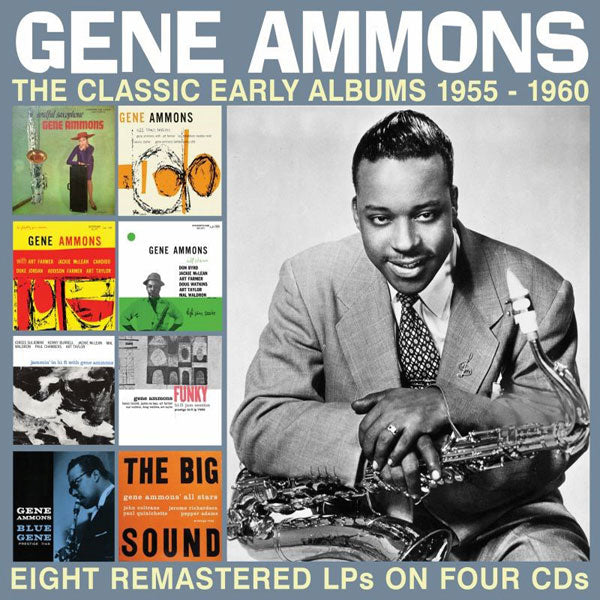 GENE AMMONS THE CLASSIC EARLY ALBUMS 1955-1960 (4CD) COMPACT DISC - 4 CD BOX SET