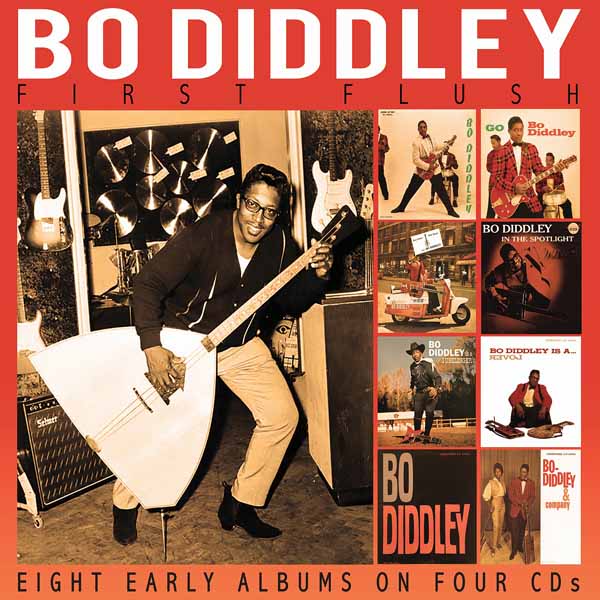 BO DIDDLEY FIRST FLUSH (4CD) Compact Disc - 4 CD Box Set