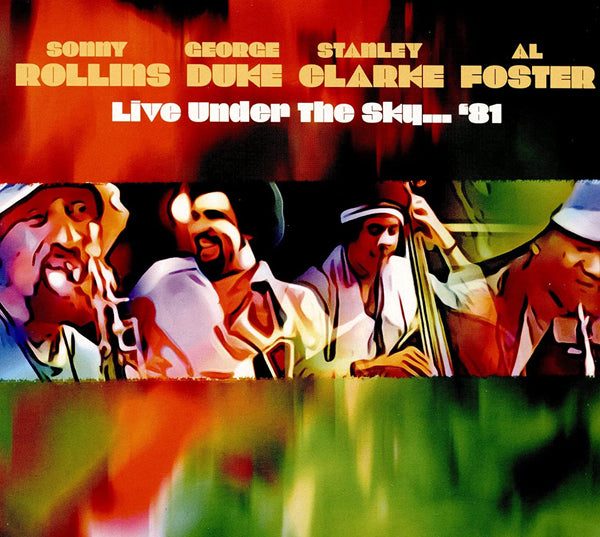 SONNY ROLLINS/GEORGE DUKE/STANLEY CLARKE/AL FOSTER LIVE UNDER THE SKY...'81 (2CD) COMPACT DISC DOUBLE