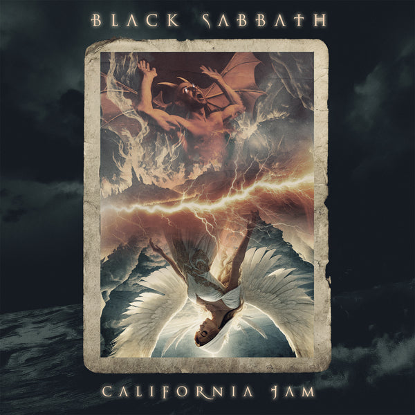 BLACK SABBATH CALIFORNIA JAM (CLEAR VINYL 2LP) VINYL DOUBLE ALBUM