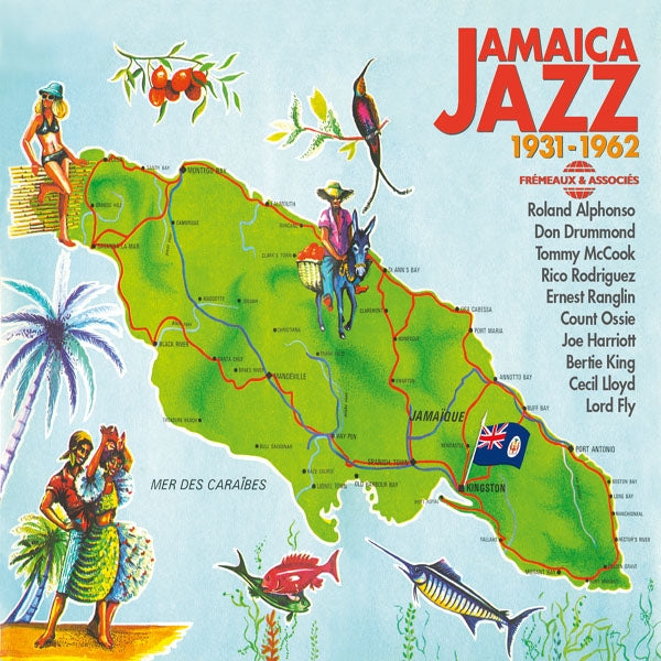 VARIOUS ARTISTS JAMAICA JAZZ 1931-1962 COMPACT DISC - 3 CD BOX SET