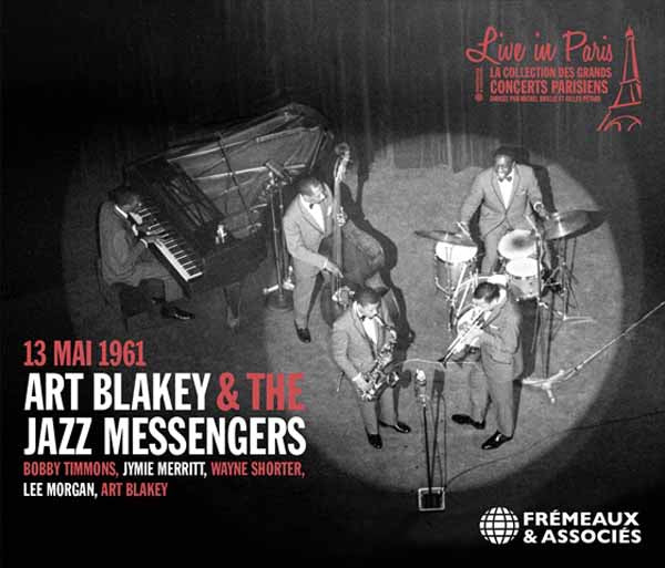 ART BLAKEY & THE JAZZ MESSENGERS LIVE IN PARIS - 13 MAI 1961 (3CD) COMPACT DISC - 3 CD BOX SET