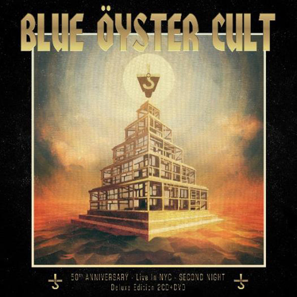 BLUE OYSTER CULT 50TH ANNIVERSARY LIVE - SECOND NIGHT (2CD+DVD) COMPACT DISC - 3 CD BOX SET