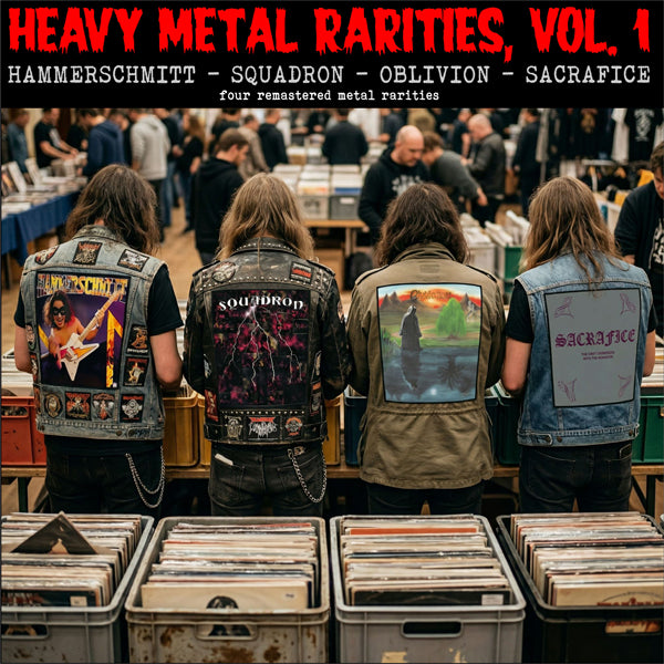 VARIOUS ARTISTS HEAVY METAL RARITIES, VOL.1 (4LP) Vinyl - 4 LP Box Set