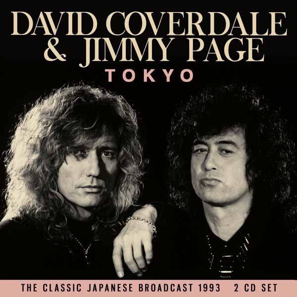 DAVID COVERDALE & JIMMY PAGE TOKYO (2CD) Compact Disc Double