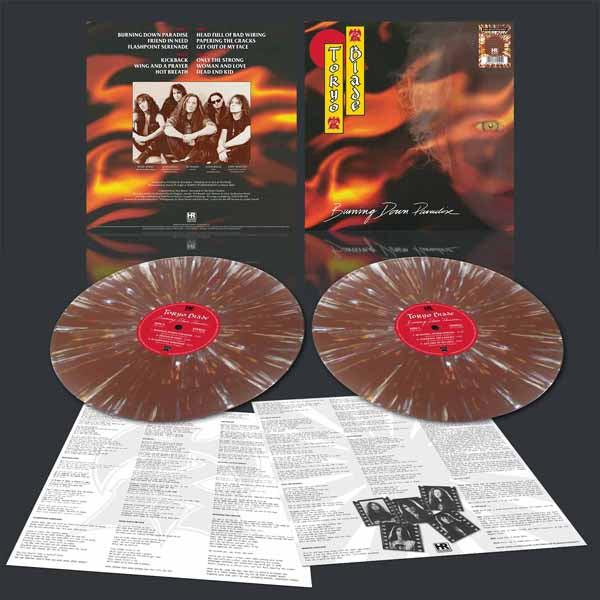 TOKYO BLADE BURNING DOWN PARADISE (SPLATTER VINYL) Vinyl Double Album