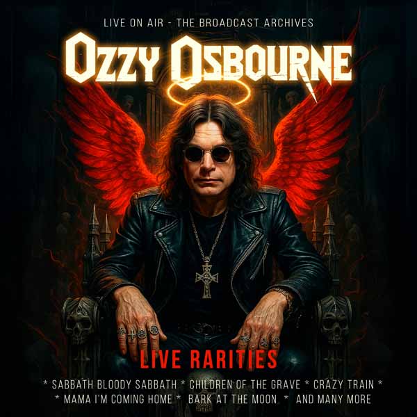 OZZY OSBOURNE LIVE RARITIES (4 CD) Compact Disc - 4 CD Box Set
