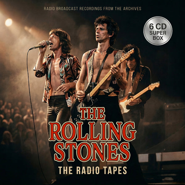 ROLLING STONES, THE THE RADIO TAPES (6 CD) Compact Disc Box Set