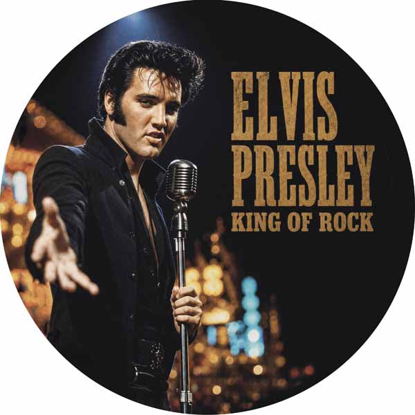 ELVIS PRESLEY KING OF ROCK (7" PIC) Vinyl 7" Picture Disc