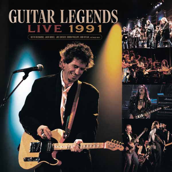 KEITH RICHARDS, JACK BRUCE, JOE COCKER, BOB DYLAN GUITAR LEGENDS Vinyl LP