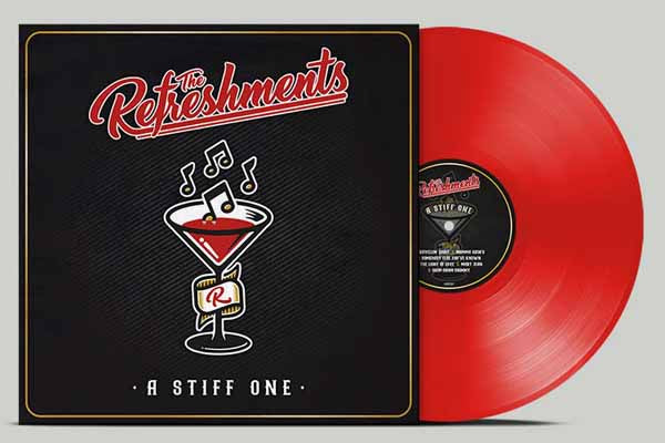 REFRESHMENTS, THE A STIFF ONE (RED VINYL) VINYL LP