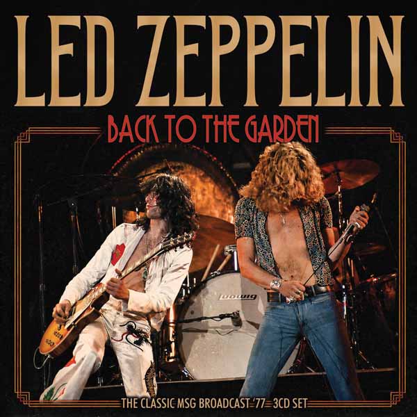 LED ZEPPELIN BACK TO THE GARDEN (3CD) Compact Disc - 3 CD Box Set