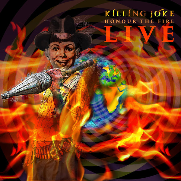 KILLING JOKE HONOUR THE FIRE LIVE [FLAME ORANGE VINYL 3LP] VINYL - 3 LP BOX SET