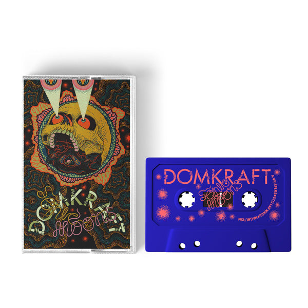 DOMKRAFT SONIC MOONS (BLUE TAPE SHELL) MUSIC CASSETTE