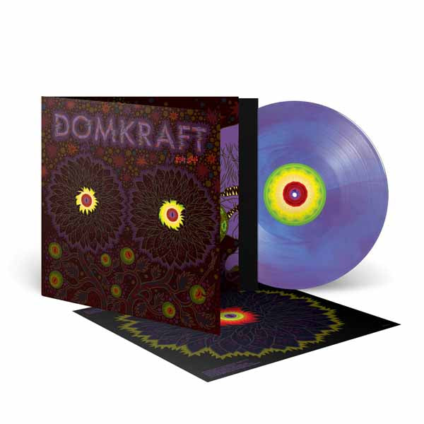 DOMKRAFT NIGHT SONGS (BLUE &amp; VIOLET GALAXY SWIRL) Vinyl LP