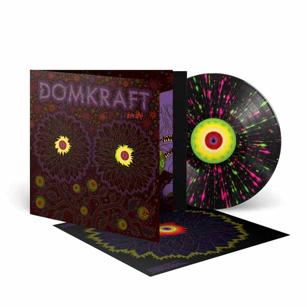 DOMKRAFT NIGHT SONGS (BLACK ICE VINYL WITH NEON GREEN AND MAGENTA SPLATTER) Vinyl LP