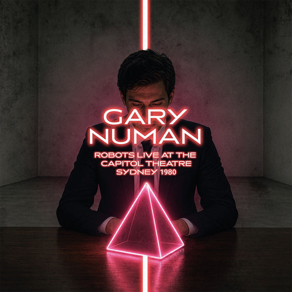 GARY NUMAN ROBOTS LIVE AT THE CAPITOL THEATRE - SYDNEY 1980 (RED VINYL 2LP) Vinyl Double Album