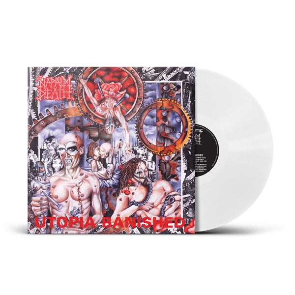 NAPALM DEATH UTOPIA BANISHED (PHD EXCLUSIVE WHITE VINYL) Vinyl LP
